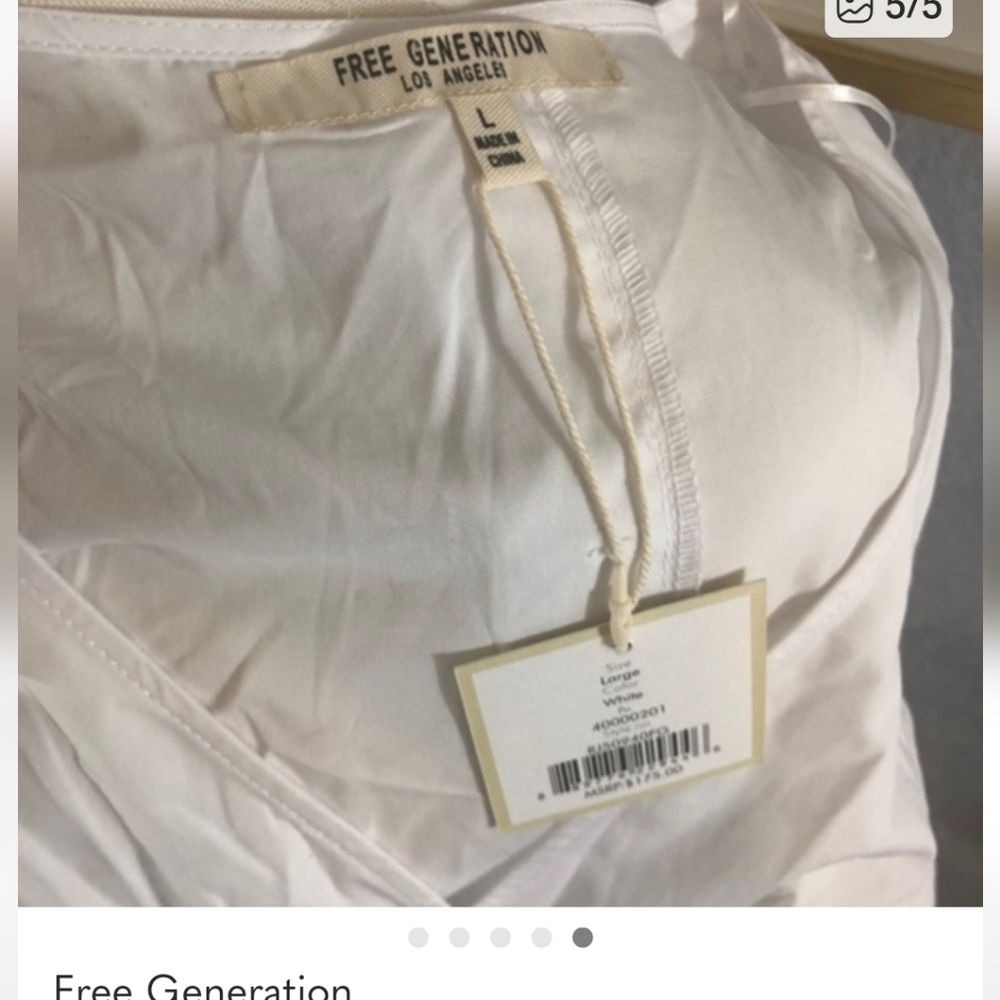 Free Generation Pleated Ruffle Blouse - Picture 4 of 4